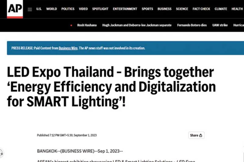 LED Expo Thailand + Smartech Asean 2022 by Impact...